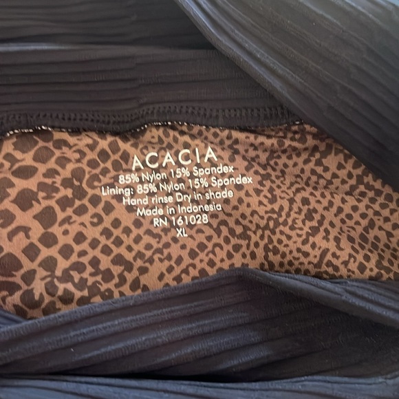 Acacia Maggie Dual Ribbed Swimsuit NWT Sz XL - Picture 9 of 10